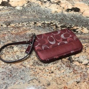 Small COACH Wristlet